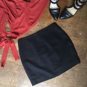 Express Black Miniskirt